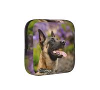 Belgian Malinois Pets Dogs Belgian Malinois, Sanitary Pad Storage Bag, Pad Holder Bag with Zipper, Change Purse