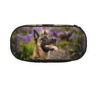 Belgian Malinois Pets Dogs Belgian Malinois,Small Pencil Case Large Capacity Pencil Pouch Office Stationery Organizer
