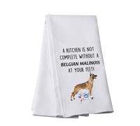 Belgian Malinois Tea Towel A Kitchen is Not Complete Without A Belgian Malinois Kitchen Towel Belgian Malinois Lover Gift (BELGIAN MALINOIS t)