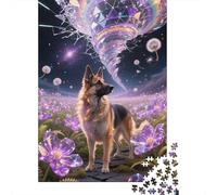 Belgian Malinois Unfolded in 1000 Pieces - Discover The Thrill of Wooden Puzzle Solving, An Unmatched Family Fun Experience