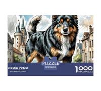 Belgian Malinois1000 Piece Puzzle Puzzle Cute Pets Colourful Puzzle for The Whole Family 38x26cm/1000pcs
