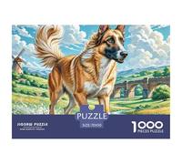 Belgian Malinois1000 Piece Puzzle Puzzle Cute Pets Puzzle Gift for The Whole Family 70x50cm/1000pcs