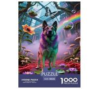 Belgian Malinois1000Piece JigsawPuzzleanimal KidsforAdult Challenging LargePiecePuzzles Age12+byth HomeDecoration Uncover The Puzzle 38x26cm/1000pcs