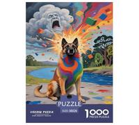 Belgian Malinois1000Piece JigsawPuzzleanimal KidsforAdult Challenging LargePiecePuzzles Age12+byth HomeDecoration Uncover The Puzzle 38x26cm/1000pcs