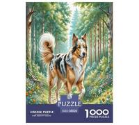 Belgian Malinois1000Pieces JigsawPuzzle KidsforAdult Colourful Brainteasing Age12+byth Challenging The Impossible Difficult Game Brainteasing Adults Jigsaw Puzzle 38x26cm/1000pcs
