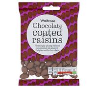 Belgian Milk Chocolate Raisins Waitrose 150g