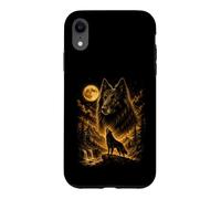 Belgian Sheepdog Howling To The Moon Wilderness Case for iPhone XR