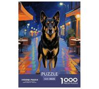 Belgian Shepherd 1000 Pieces for Adults Jigsaw Puzzles Beautiful Decoration Puzzle Cute Dog Challenging Puzzles Gifts for Men38x26cm/1000pcs