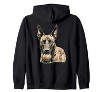 Belgian Shepherd T Dog Owner Malinois Police Dog Zip Hoodie