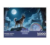 Belgian ShepherdPuzzles 1000 Piecespet Dog Scene Challenging Paper Puzzle, Family Activity, Gift for Women/Men, Difficult Puzzle38x26cm/1000pcs