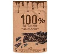 Belgian Thins Dark 100% with Pure Cacao Nibs 80g by Belvas