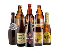 Belgian Trappist & Abbey Mixed Case (8 Pack) - Belgian Beer Craft Beer Gift Set Premium Selection, Gifts For Him, For Her, Christmas, Birthday's, Father's Day