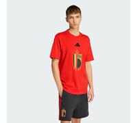 Belgium Football T-Shirt Graphic DNA Red adidas Mens Official Licensed