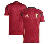 Belgium adidas Football Home Shirt Jersey Men's 2024 Burgundy