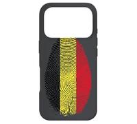 Belgium Flag Fingerprint It is in my DNA Gift for Belgian Case for iPhone 17 Pro