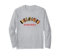 Belgium Go Red Devils Soccer Fan Shirt 2026 Long Sleeve T-Shirt