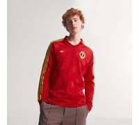 Adidas Belgium Home 1986 Long Sleeve T-shirt Red S Men