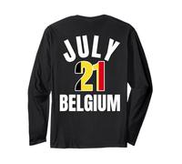 Belgium July 21 Belgian National Day Belgium Independence Long Sleeve T-Shirt