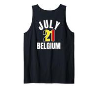 Belgium July 21 Belgian National Day Belgium Independence Tank Top