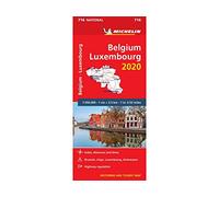 Belgium & Luxembourg 2020 - Michelin National Map 716: Map