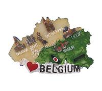 Belgium Map 3D Refrigerator Magnet Travel Sticker Souvenirs,Resin Home & Kitchen Decoration,Belgium Fridge Magnet from China
