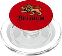 Belgium Pride Belgian Flag Lion Rampant PopSockets PopGrip for MagSafe