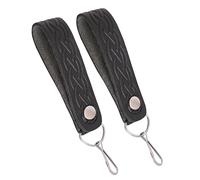 BELGLY Leather Sporran Belt with Metal Chain/Hook - Chain Suspender - Hook Suspender Durable Scottish Kilt Accessory (Hook Suspender)