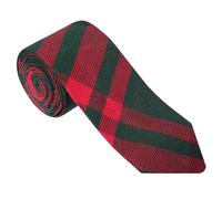 BELGLY Neck Ties for Men, Scottish Highland Tartan Neckties, Tartan kilt Check Tie, Acrylic Clan Wool Men Ties (Heritage of wales)