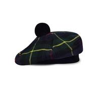 BELGLY Scottish Hat Tam o' Shanter Acrylic Tammy Jimmy Flat Bonnet in Many Tartans (Hunting Stewart)