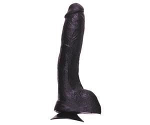 Belgo Prism 24 cm Black The Real One Penis Dildo