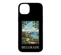 Belgrade Serbia Danube River Travel Art Case for iPhone 14 Plus