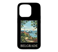 Belgrade Serbia Danube River Travel Art Case for iPhone 15 Pro