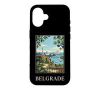 Belgrade Serbia Danube River Travel Art Case for iPhone 16