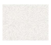 Belgravia Blown Vinyl Geometric White Wallpaper 5806
