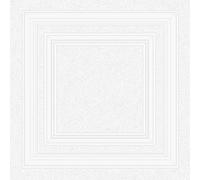 Belgravia Blown Vinyl Panel Paintable Textured Wallpaper - Modern Wallpaper for Living Room, Bedroom, Fireplace - Decorative & Paintable Luxury Wall Paper (White)