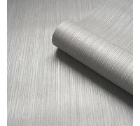 Belgravia Decor Amara Texture Silver Wallpaper GB7361 - Italian Vinyl Plain