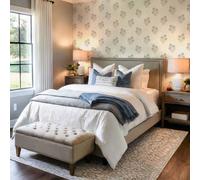 Belgravia Décor Carlotta Motif Blue / Cream