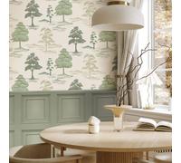 Belgravia Décor Carlotta Tree Sage/ Cream