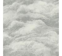 Belgravia Décor Cloud Wallpaper - Modern Wallpaper for Living Room, Bedroom, Hallway - Decorative Luxury Nature Wall Paper with Dreamy Cloud-Like Effect (Cloud,Silver)