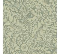 Belgravia Decor Florence Leaf Floral Wallpaper Green 720