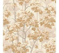 Belgravia Decor Giorgio Tree Beige Wallpaper GB8116 - Italian Vinyl