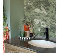 Belgravia Décor Izumi Green Wallpaper