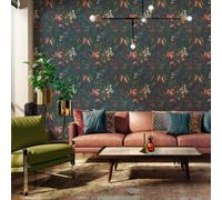 Belgravia Décor Kanata Russet Dark Blue