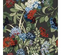 Belgravia Decor Misaki Charcoal/balck Floral Wallpaper 2320