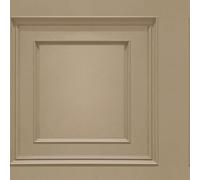 Belgravia Decor Oliana 3D Wood Panel Effect Modern, Contemporary Wallpaper Perfect for Hallways, Bedrooms, Feature Walls or Dinig Rooms Wallcovering and DIY Projects in Beige Colour (8497)