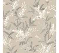 Belgravia Decor Olivia Beige Nature Foliage Leaf Trail Wallpaper 5908