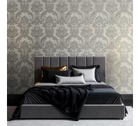 Belgravia Décor Plaster Damask Silver / Cream