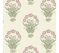 Belgravia Decor Tortoise & Hare Soft Pink Wallpaper 6658