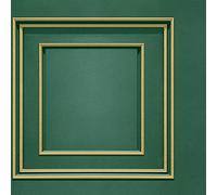 Belgravia Decor Wallpaper 39005 Forbidden Fruit Panel Green/Gold Full Roll