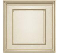 Belgravia Forbidden Fruit Wallpaper 3D Panel, Metallic, Cream/Gold (39006) | Easy to apply wallcovering, Wood Effect, Feature Wall, Shading, Hallway, Living & Dining Rooms (10.05m x 53cm roll)